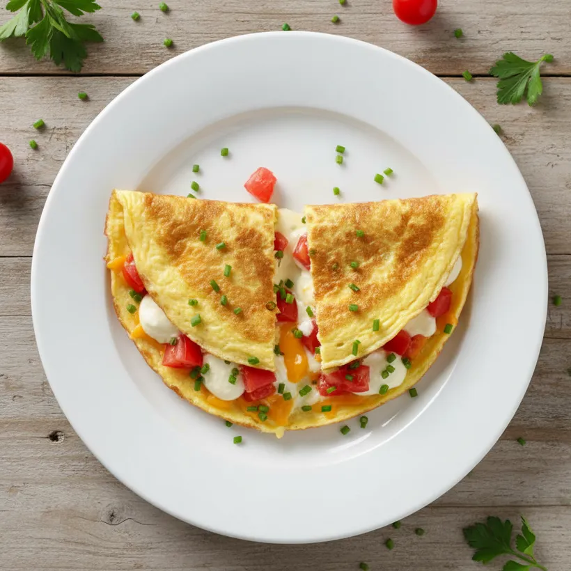 Omelete Recheado — receita pronta em 10 min